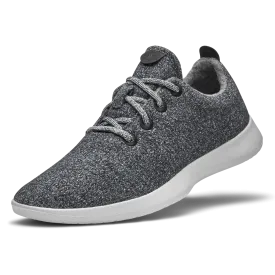 Men's Wool Runners - Natural Grey (Light Grey Sole)