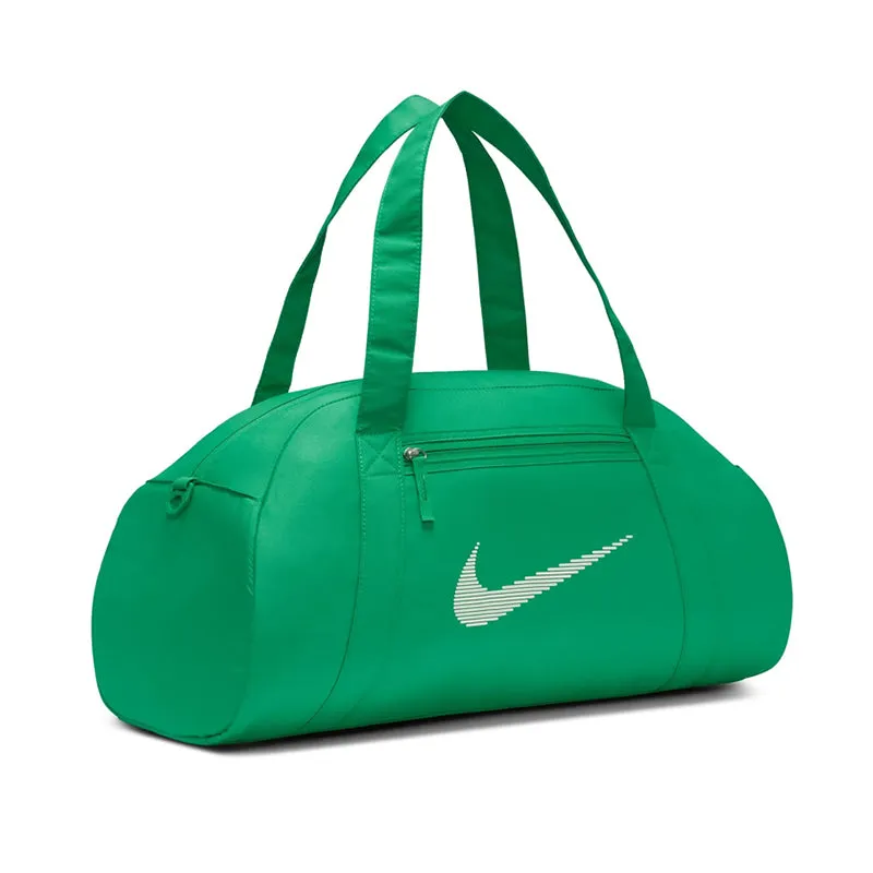 NIKE Gym Club Duffle Bag (Green/Silver)