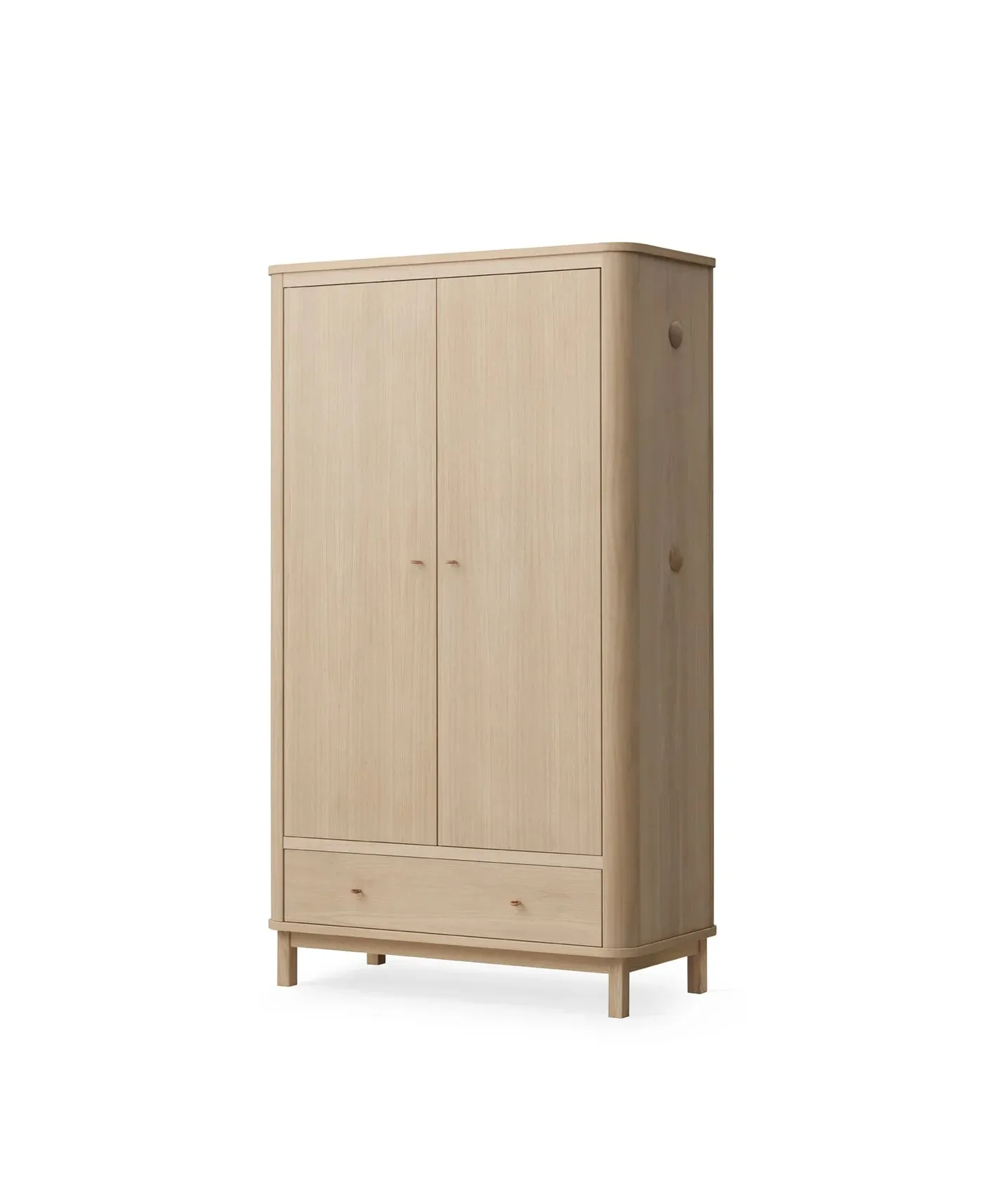 Oliver, Wood Wardrobe 2 Doors