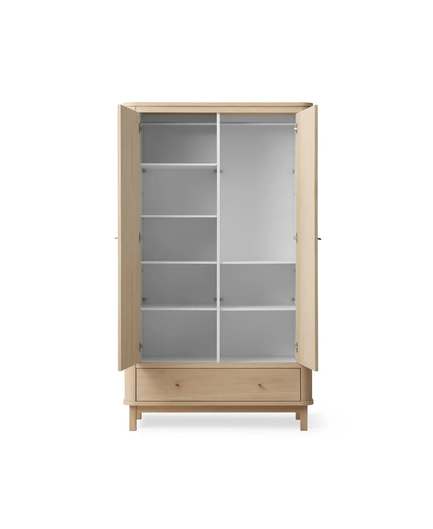 Oliver, Wood Wardrobe 2 Doors