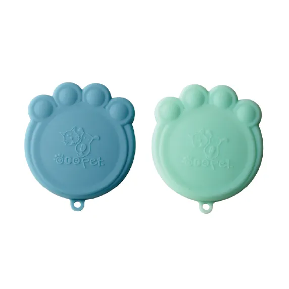 ORE Pet Paw Can Cover Set Light Blue & Blue