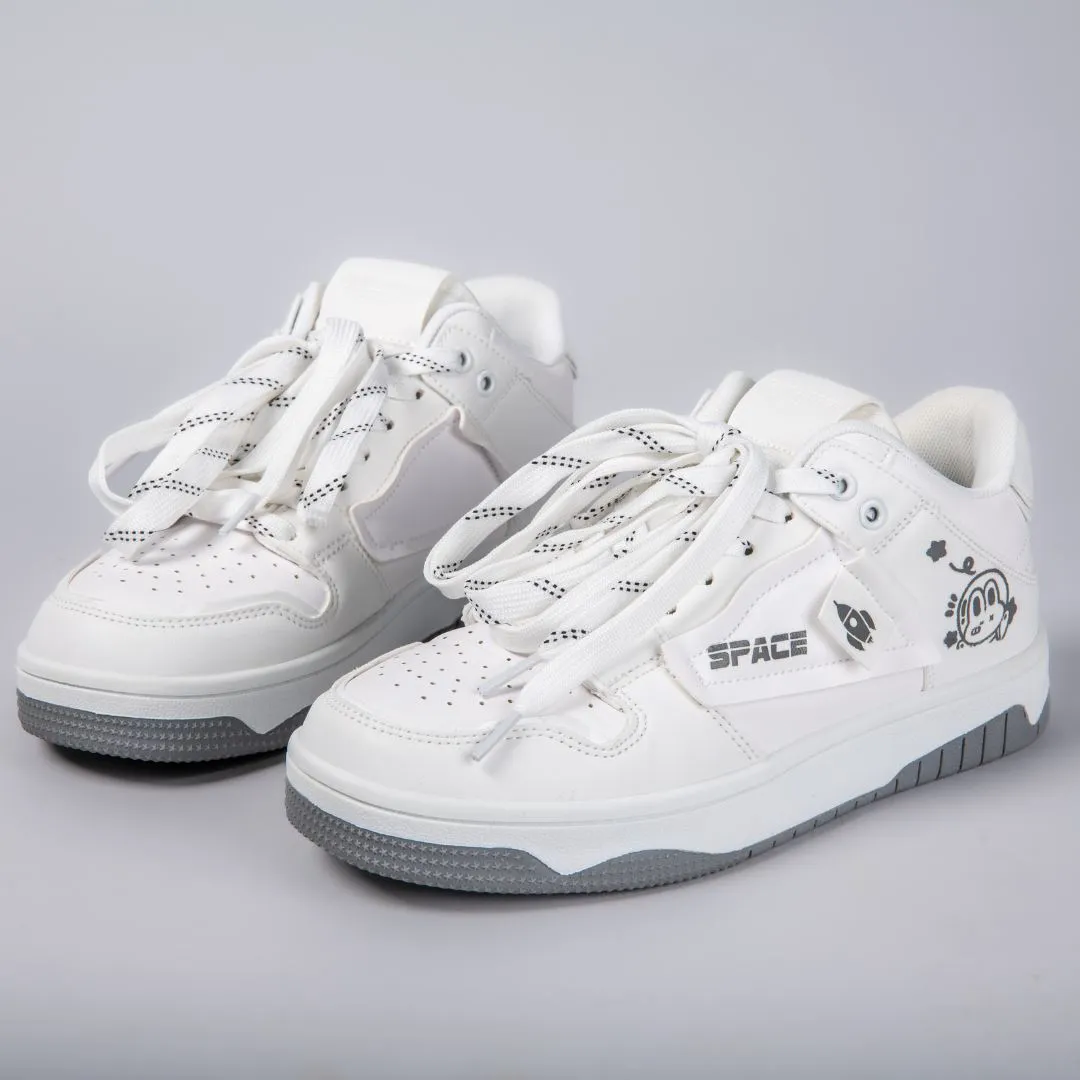 Out in Space Bunny Casual Sneakers - Unisex