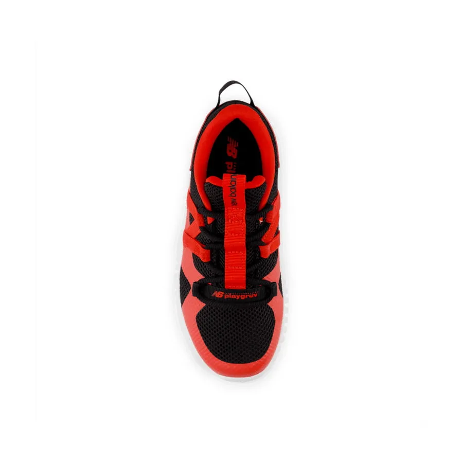 PlayGruv v2 Bungee Slip-on Athletic Trainer - True Red/Black