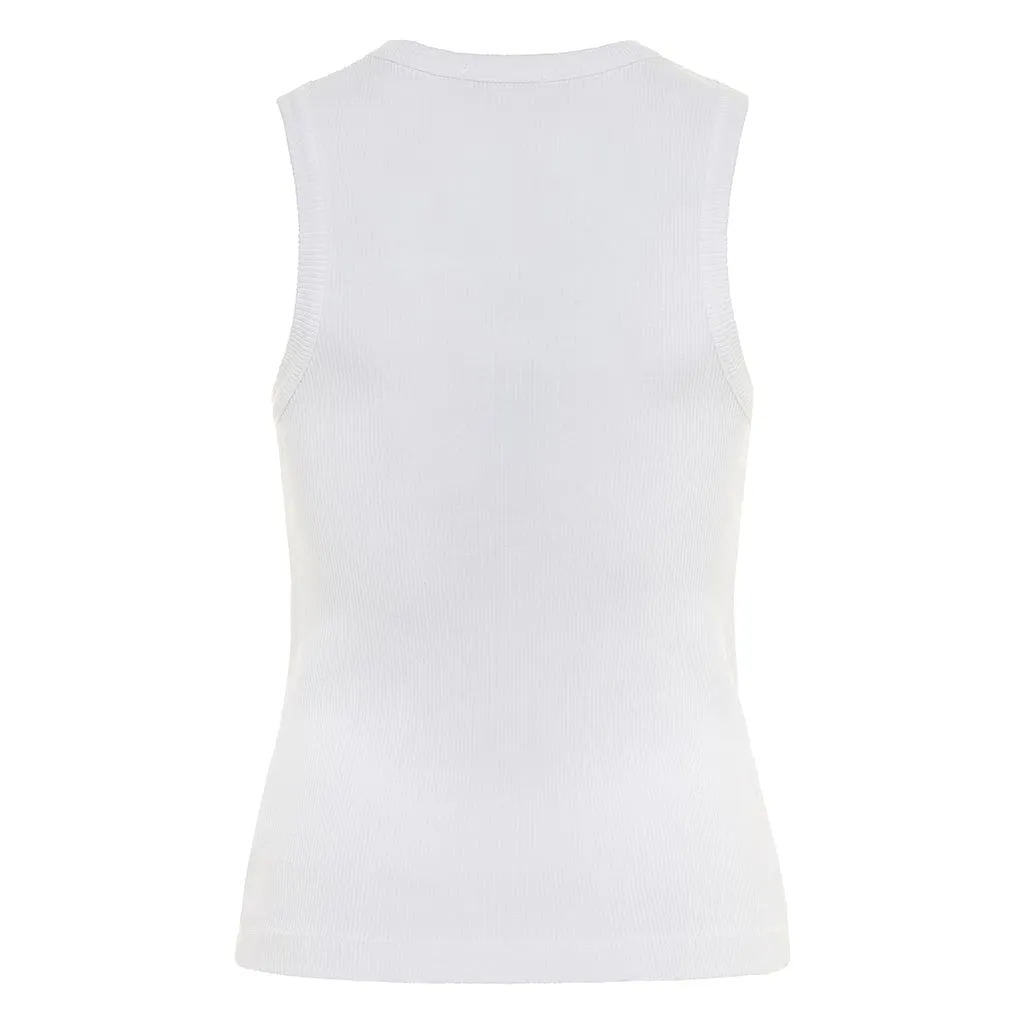 Poppy Tank (White)