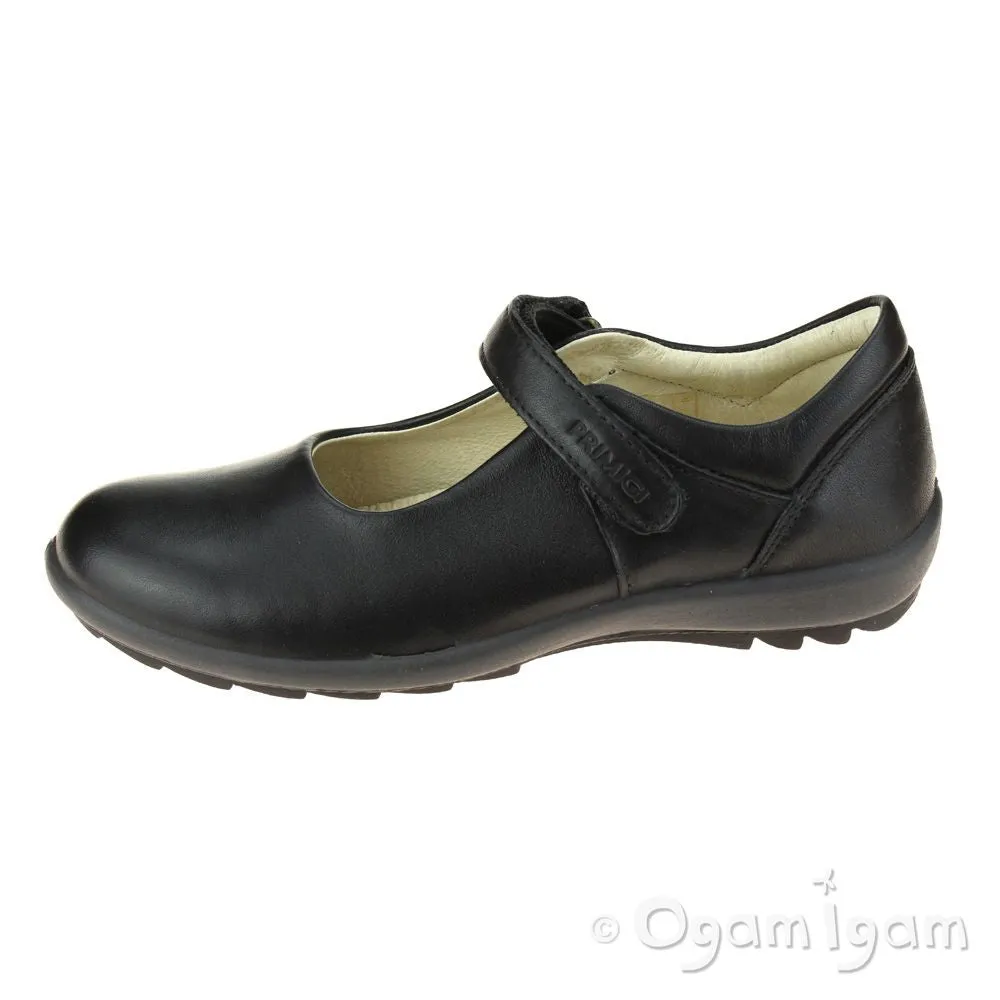 Primigi 6364100 Girls Black School Shoe