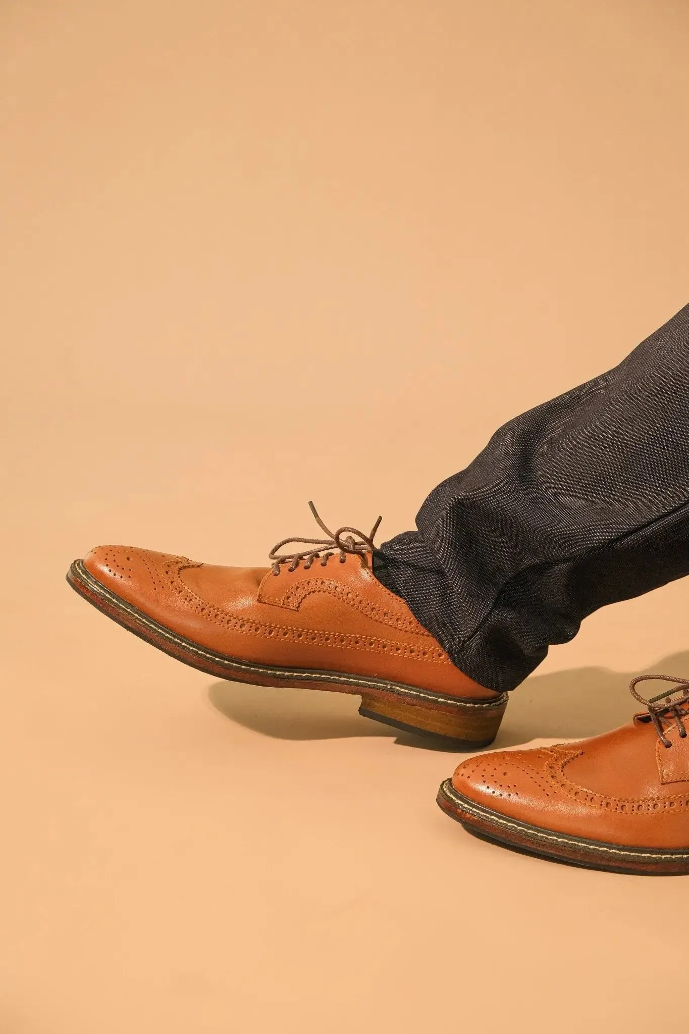 QUEZON Longwing Oxford - Tan