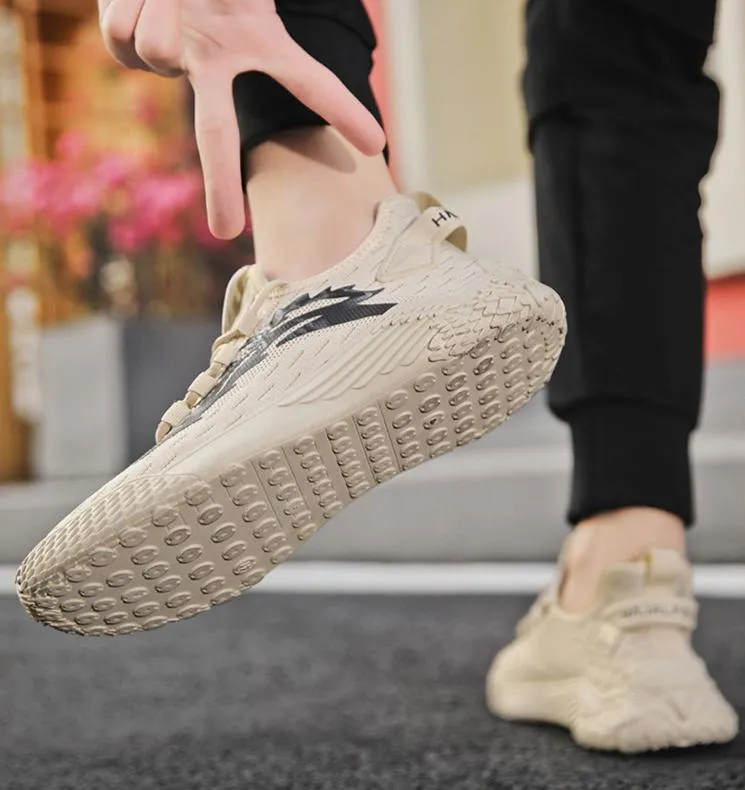 Summer flying mesh athleisure running soft sole versatile shoes