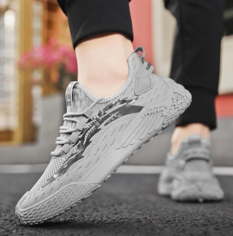 Summer flying mesh athleisure running soft sole versatile shoes