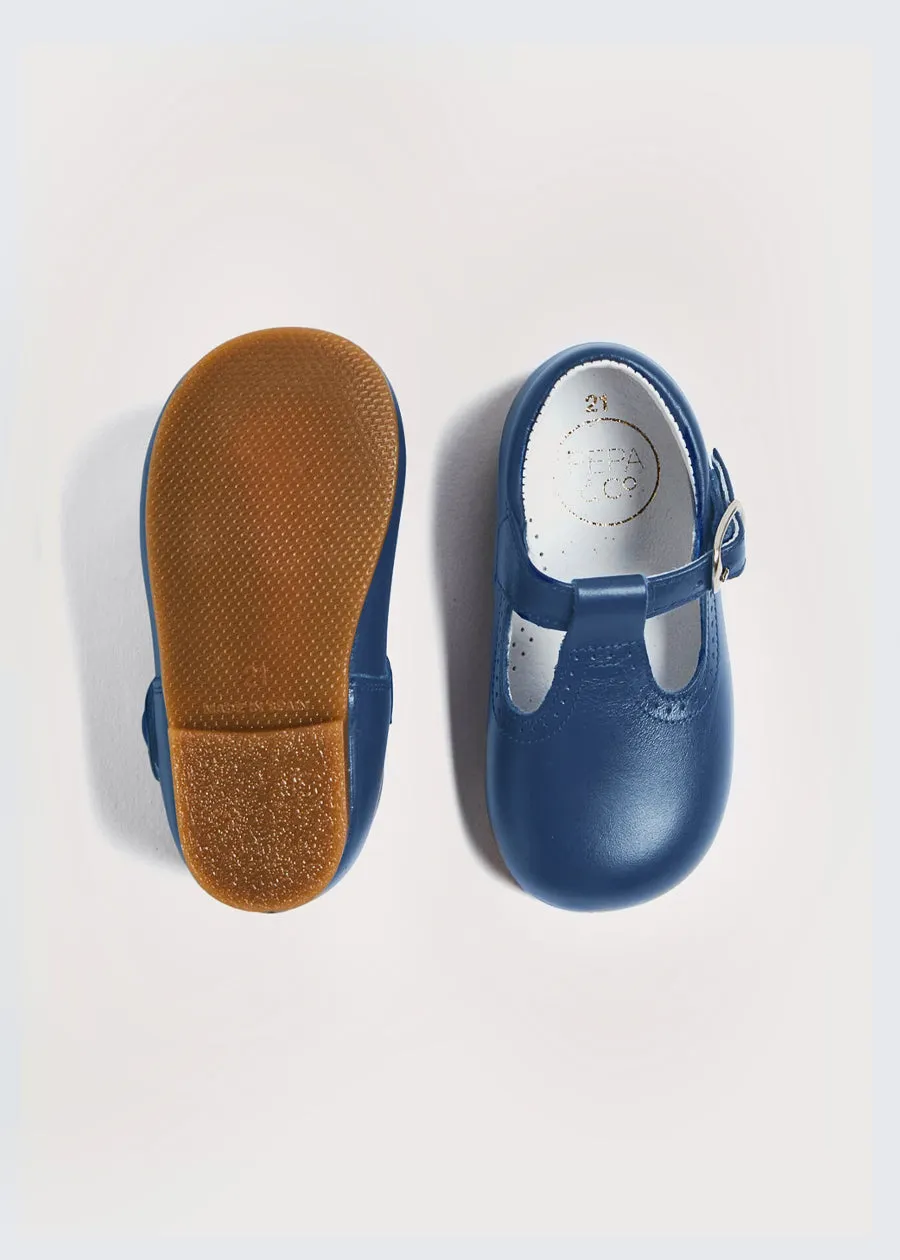 T-Bar Baby Shoes in Blue (20-24EU)