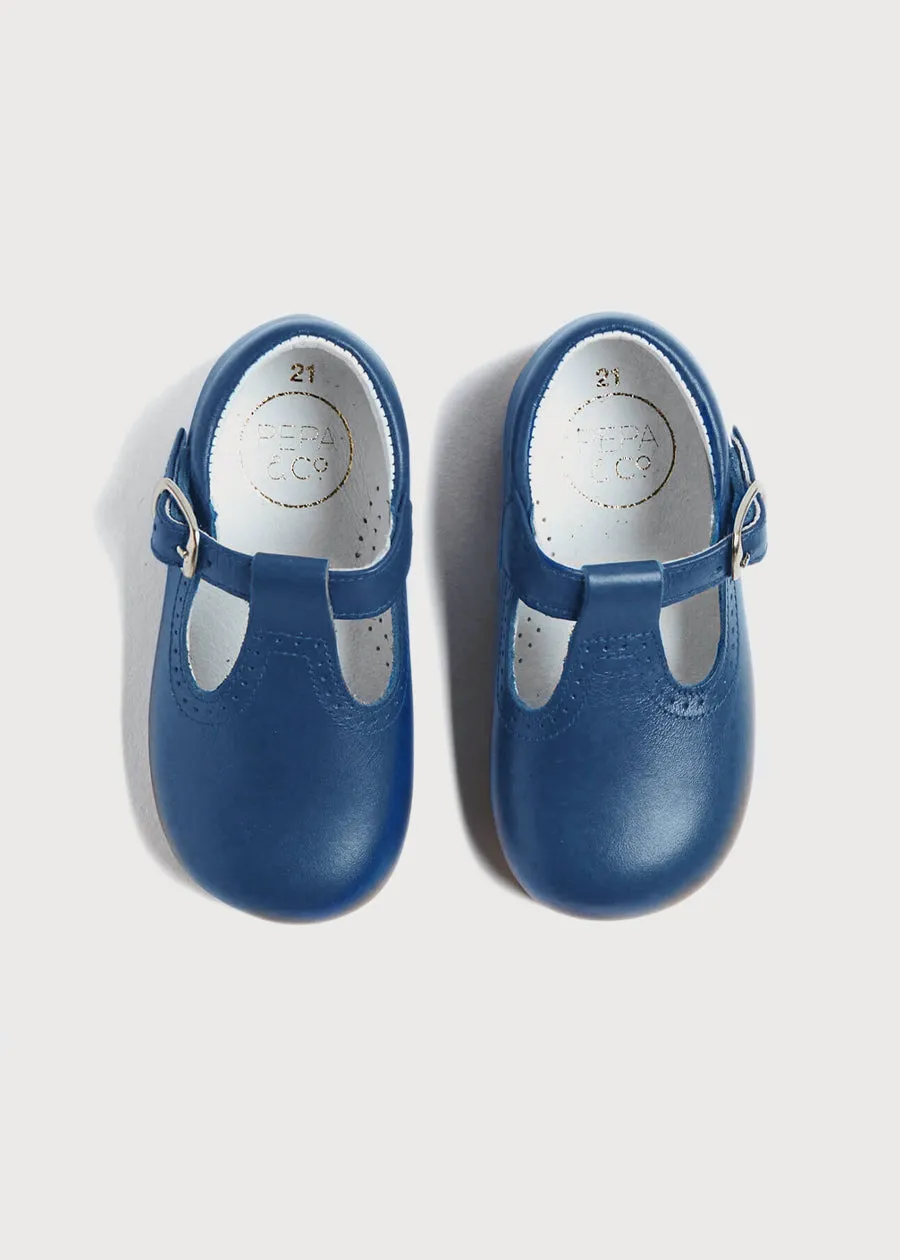 T-Bar Baby Shoes in Blue (20-24EU)