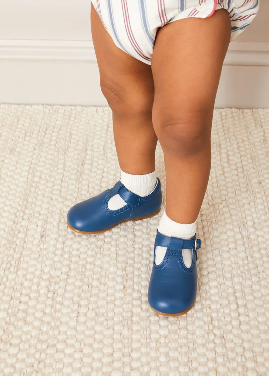 T-Bar Baby Shoes in Blue (20-24EU)