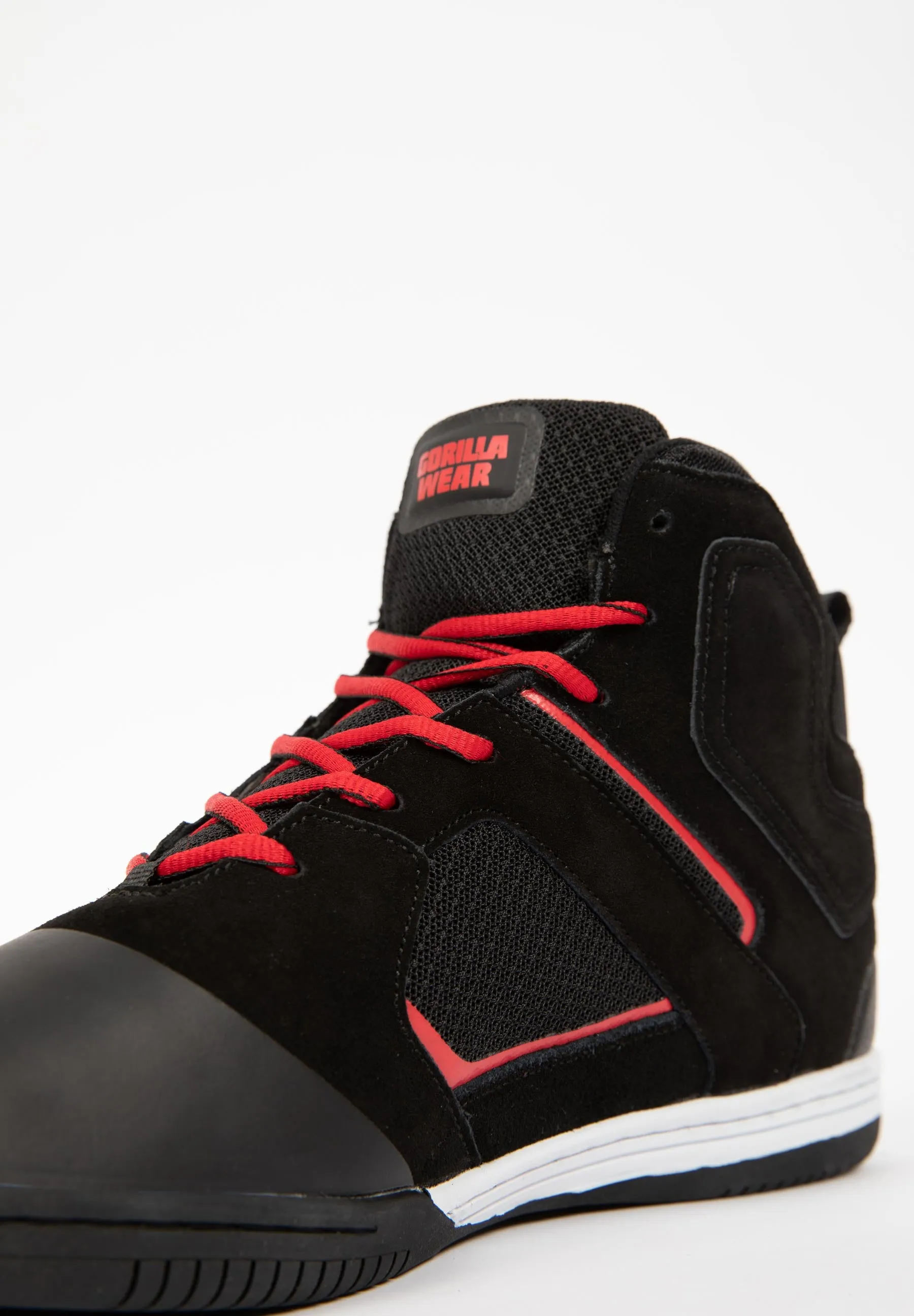 Troy High Tops - Black/Red