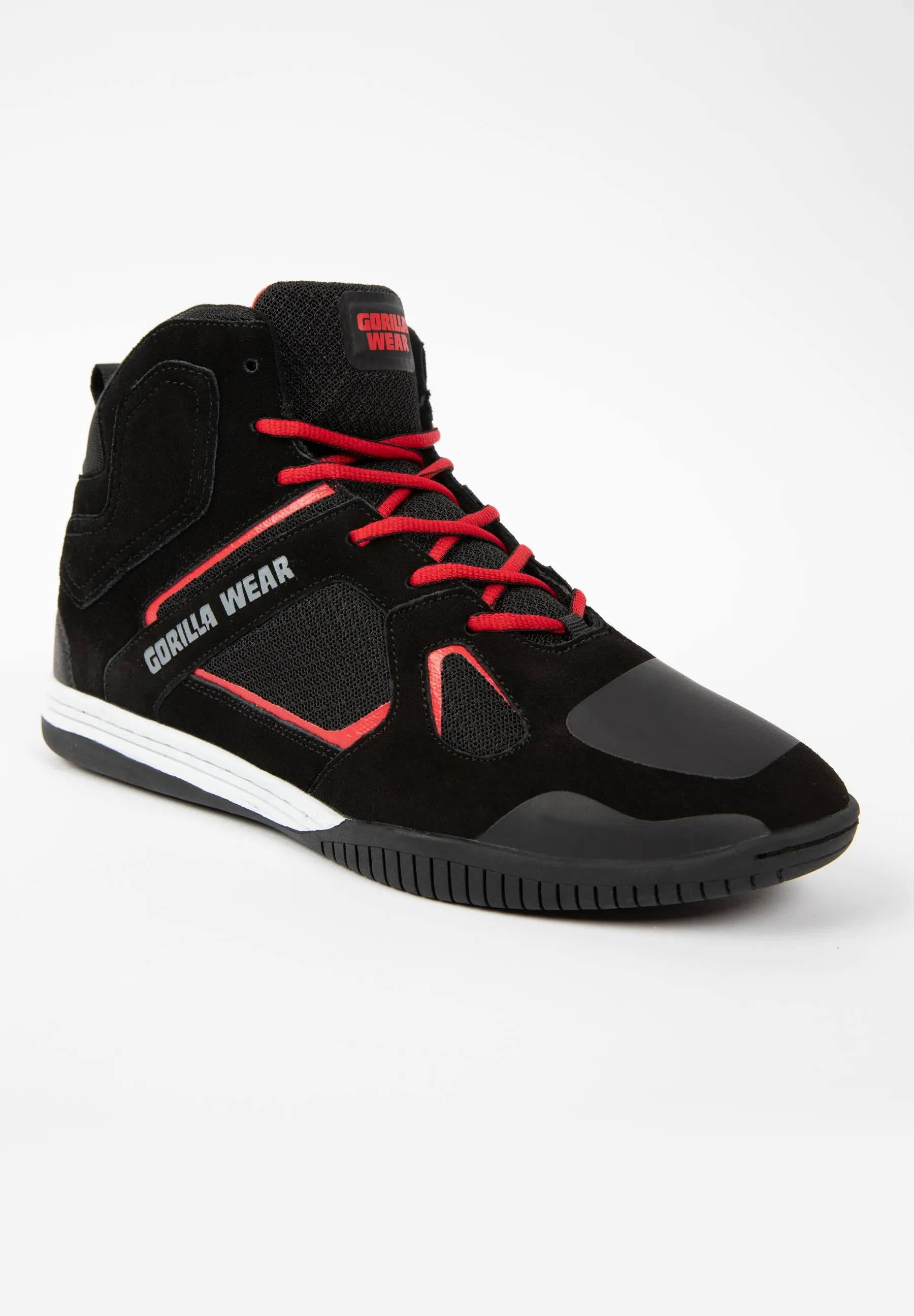 Troy High Tops - Black/Red