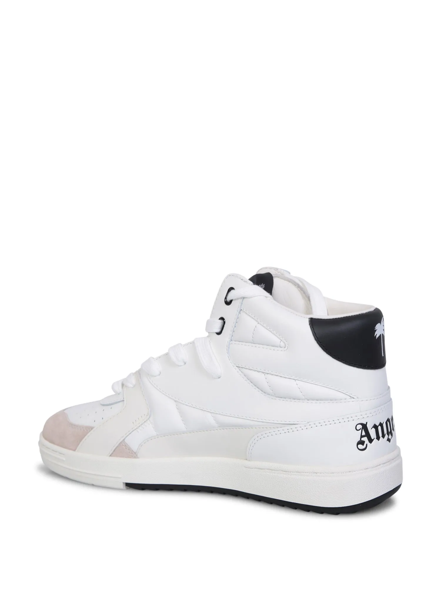 University Mid white sneakers