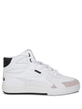 University Mid white sneakers