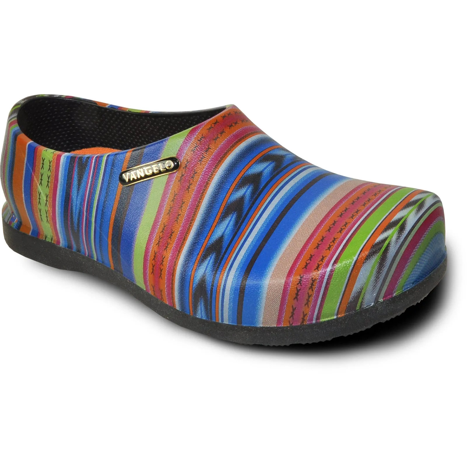 VANGELO Women Slip Resistant Clog CARLISLE Multi Color-1