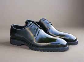 Whole Cut Derby With Lug Sole