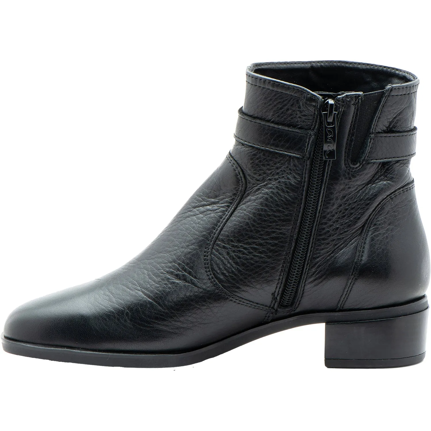 Women's Ara Grafton Black Calf Leather