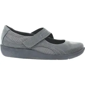 Women's Clarks Cloudsteppers Sillian Bella Grey Synthetic Nubuck