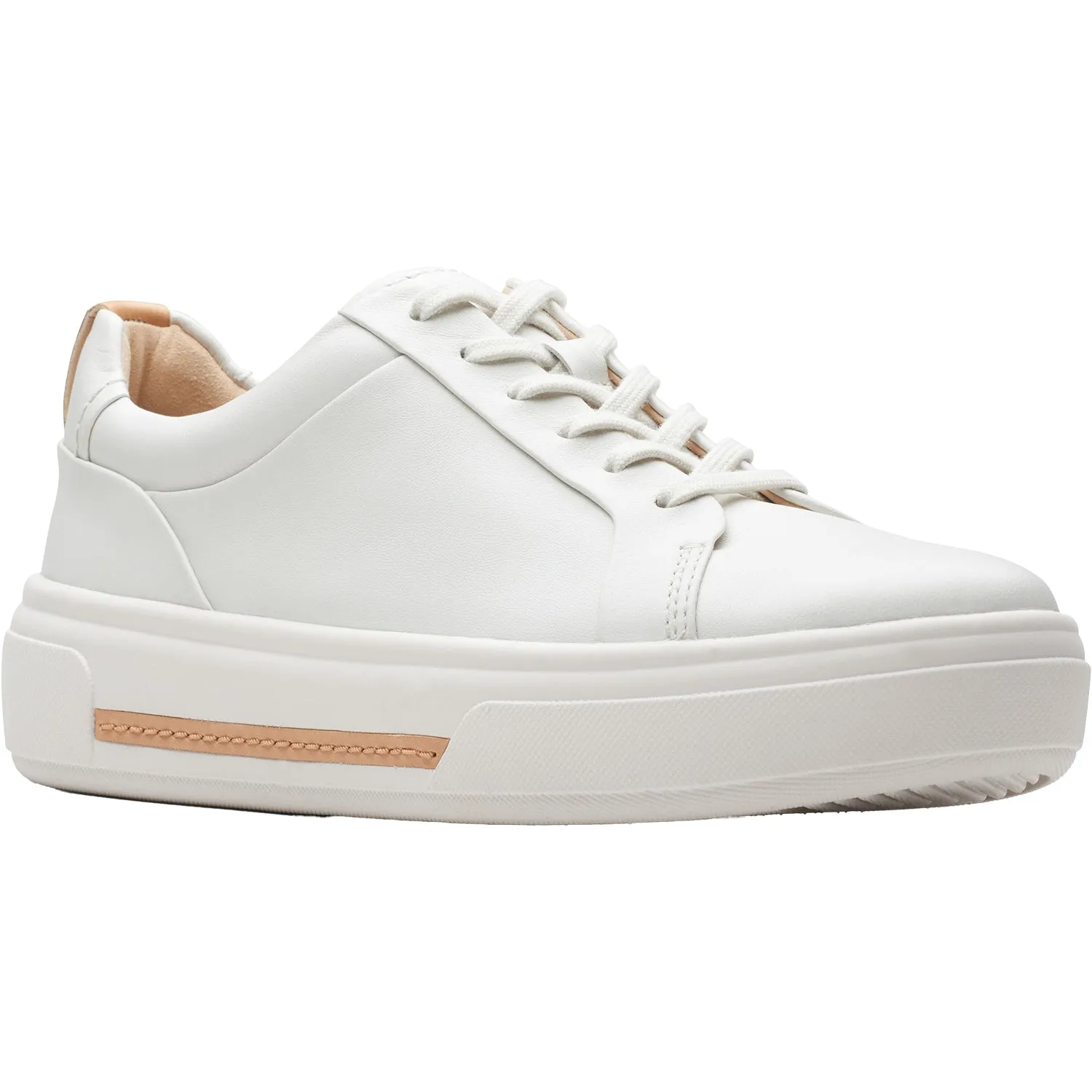 Women's Clarks Hollyhock Walk Off White Leather