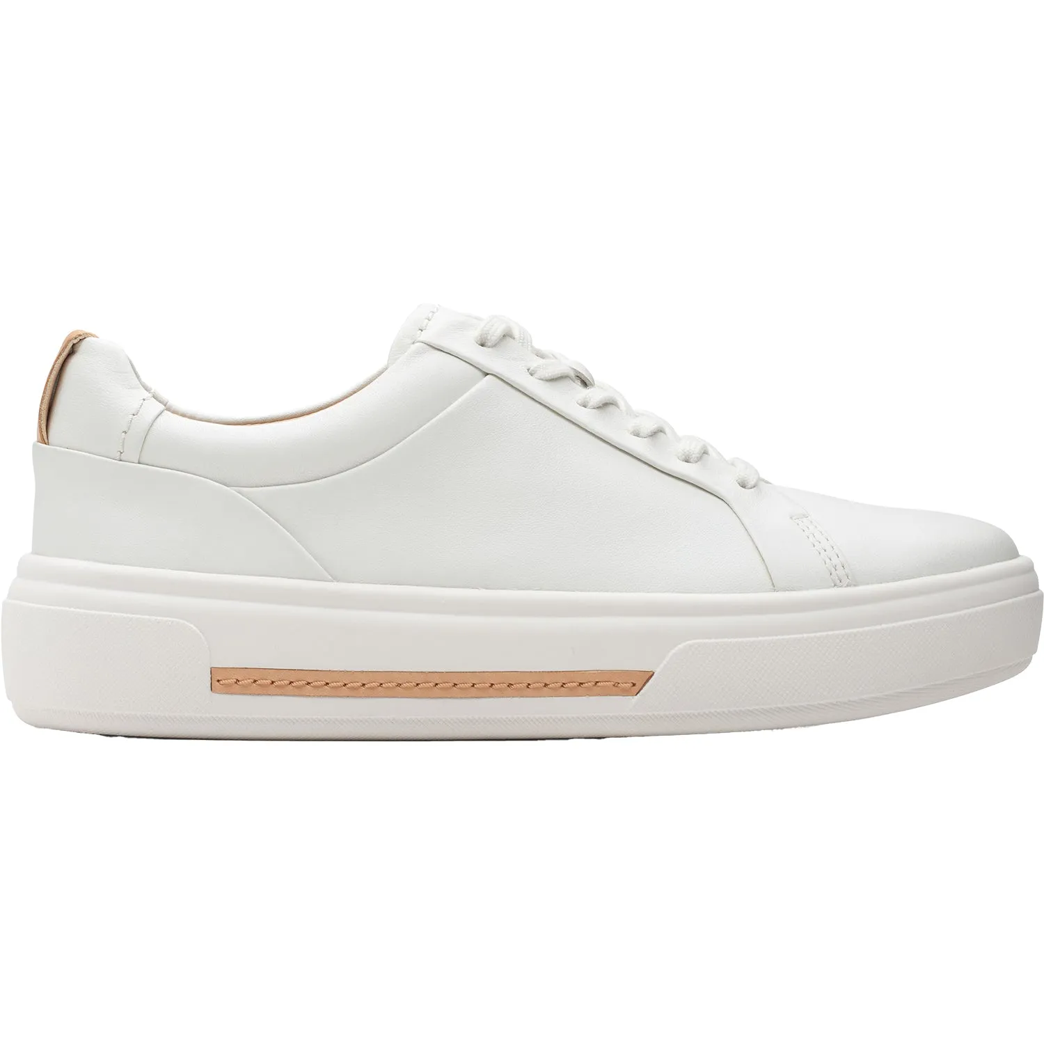 Women's Clarks Hollyhock Walk Off White Leather