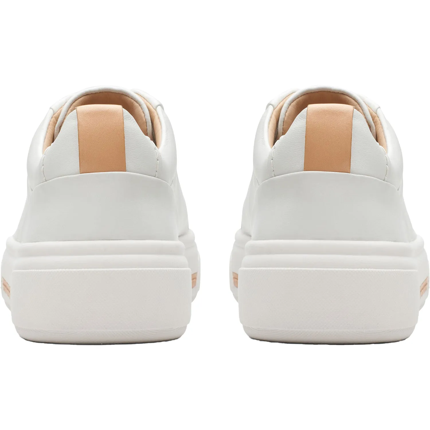 Women's Clarks Hollyhock Walk Off White Leather