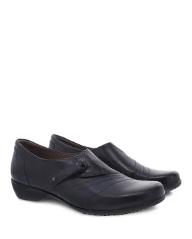 Women's Dansko Franny Color: Navy Burnished Calf