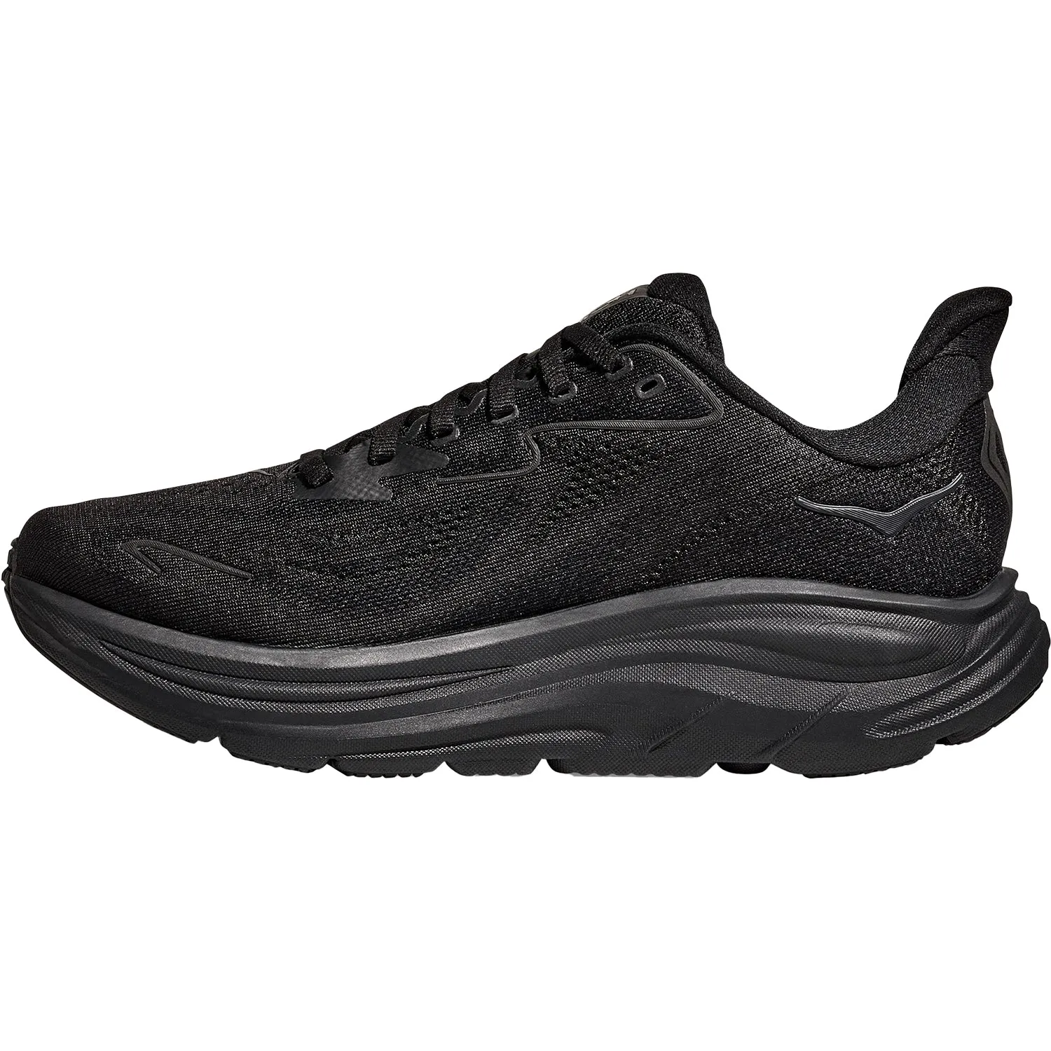 Women's Hoka Clifton 10 Black/Black Mesh