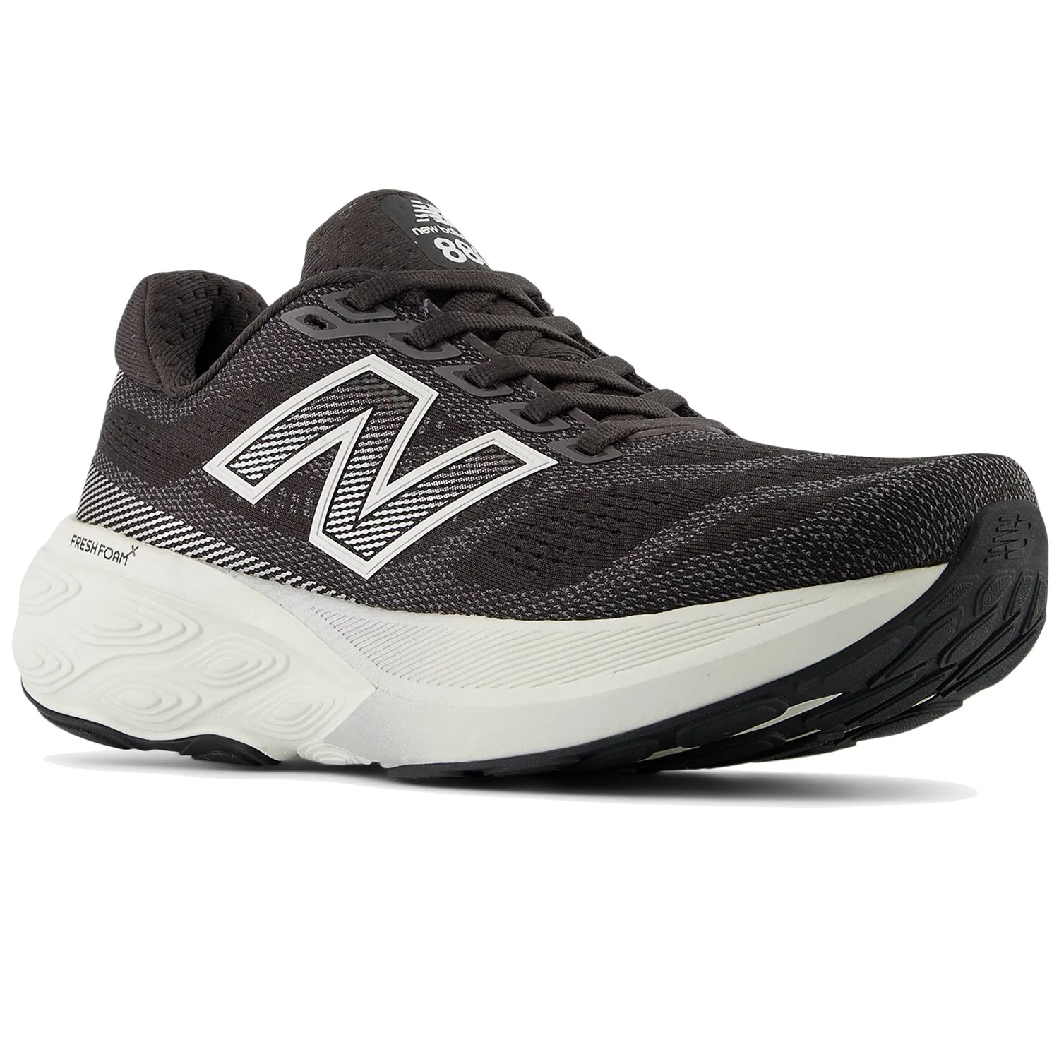 Women's New Balance W880H15 Black Cement/Sea Salt/Silver Metallic