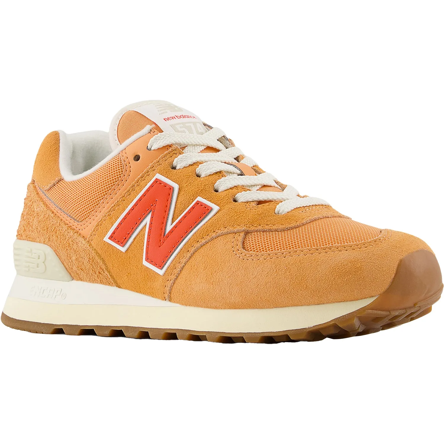 Women's New Balance WL574GO2 Copper/Neo Flame/Sea Salt Suede